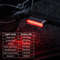 Bicycle Light Magnetic Smart Tail Light, 400mAh LED Lamp, Type-C Recharge, 7 Modes Intelligent Brake Sensor