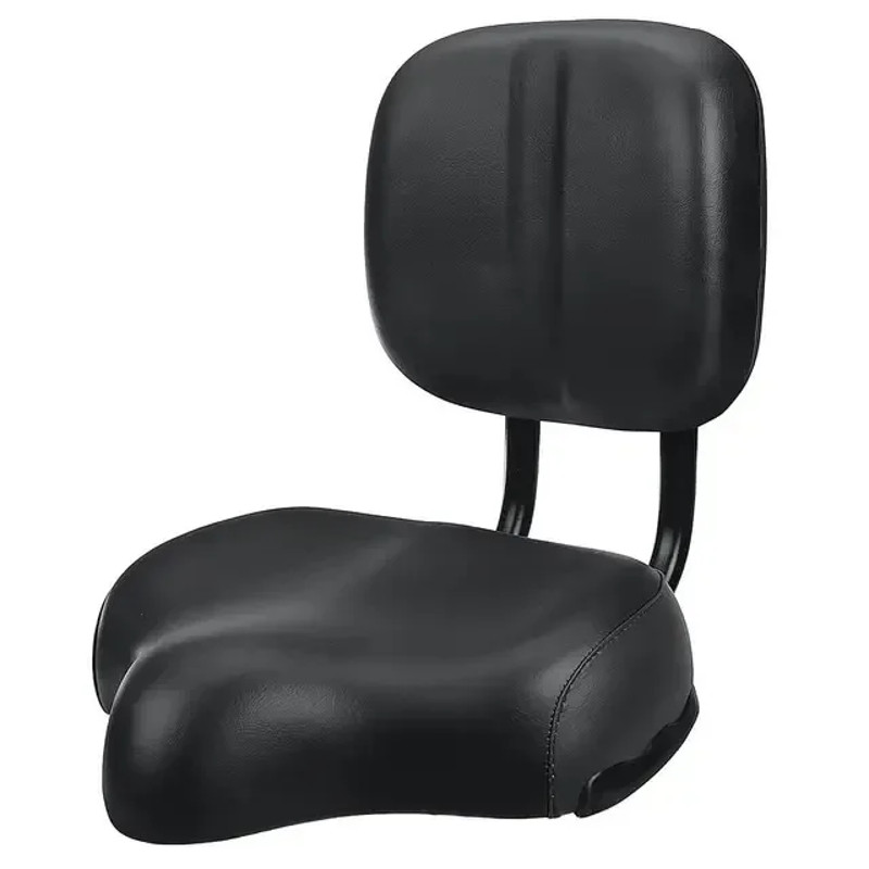 Premium Electric Bicycle Seat, Comfortable Enlarged, Thickened Cushion with Backrest for E-Bikes, Mountain Bikes