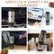Electric Portable Coffee Machine, 3-in-1 Italian Espresso Maker for Car, Home Travel, Compatible with Capsules Ground