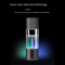 Portable Hydrogen Water Bottle Black, PEM Electrolysis Hydrogen Generator 8000PPB Rechargeable Display