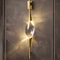 Modern Copper Crystal Wall Lamp Simple Creative Decoration Designer Lighting For Living Room Study 1