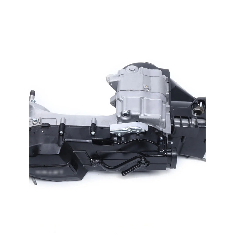 4 Stroke 150CC ATV Go-Kart Engine, GY6 Air Cooled CVT Auto Clutch Motor Long Case, Durable Replacement Engine