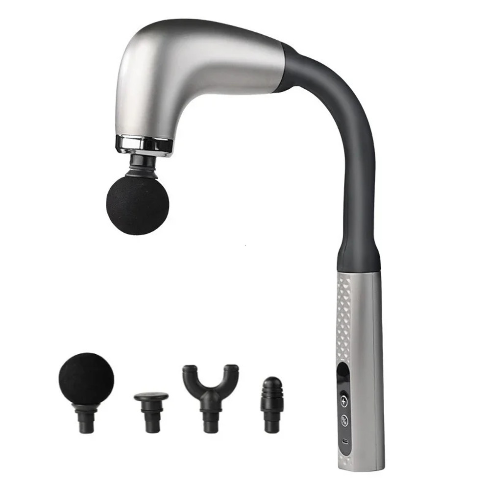 Body Relaxation Electric Fascia Gun Massager Trigger Point Massage Machine Home Fitness Handheld Ha 7