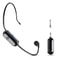 2.4G Wireless Headset & Handheld, Long Range 2 in 1 Mic Wireless Microphone System for Voice Amplifier Stage Speakers