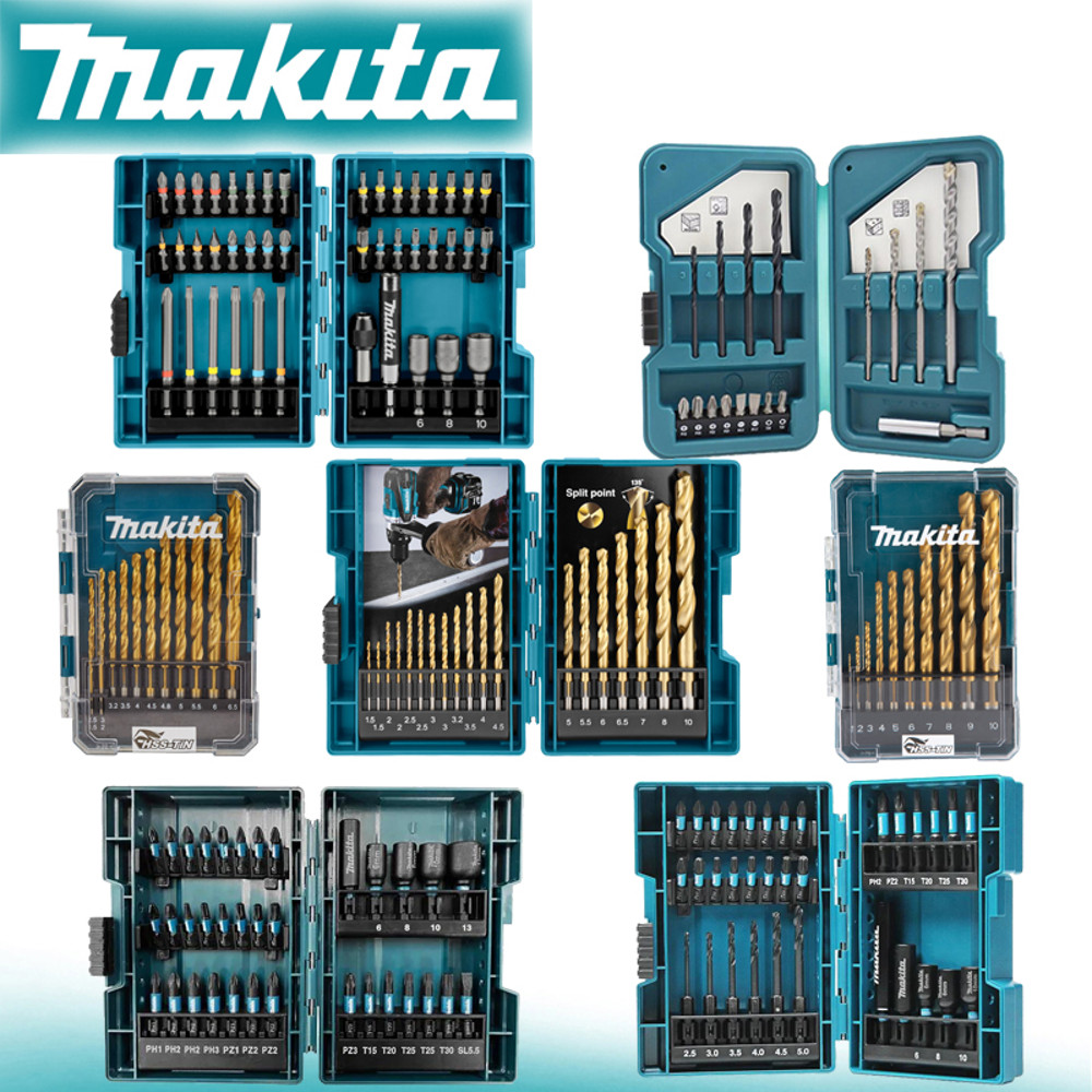 Makita Impact Electric Screwdriver Bits Set, Drill Head Sleeve, Batch Head Set Durable Tools Part