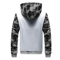 Winter Camo Jacket For Men Thick FleeceLined Hooded Coat Long Sleeve Casual Streetwear Jacket For C 2