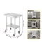 Stainless Steel Work Bench Table HeavyDuty Kitchen Worktable With Wheels For Commercial Home Use 11
