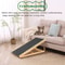 Adjustable Dog Ramp Wooden Folding Pet Stairs For Couch High Bed Car NonSlip Carpet Surface 24 Lev 3