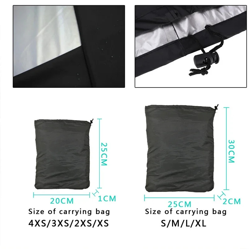 Premium BBQ Grill Cover Waterproof UVResistant AntiDust Protective Cover For Outdoor Barbecue Acce 1