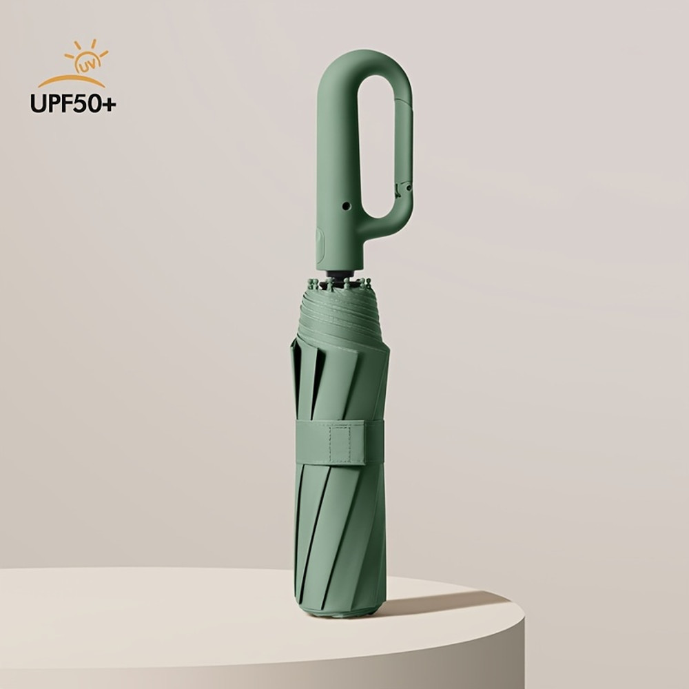30 Bones Windproof Strong 105CM Reinforced Automatic Folding Umbrella For Men Large Buckle Handle W 10