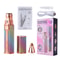 Electric Facial Hair Remover for Women, Rechargeable 2-in-1 Epilator & Eyebrow Trimmer, Portable & Painless