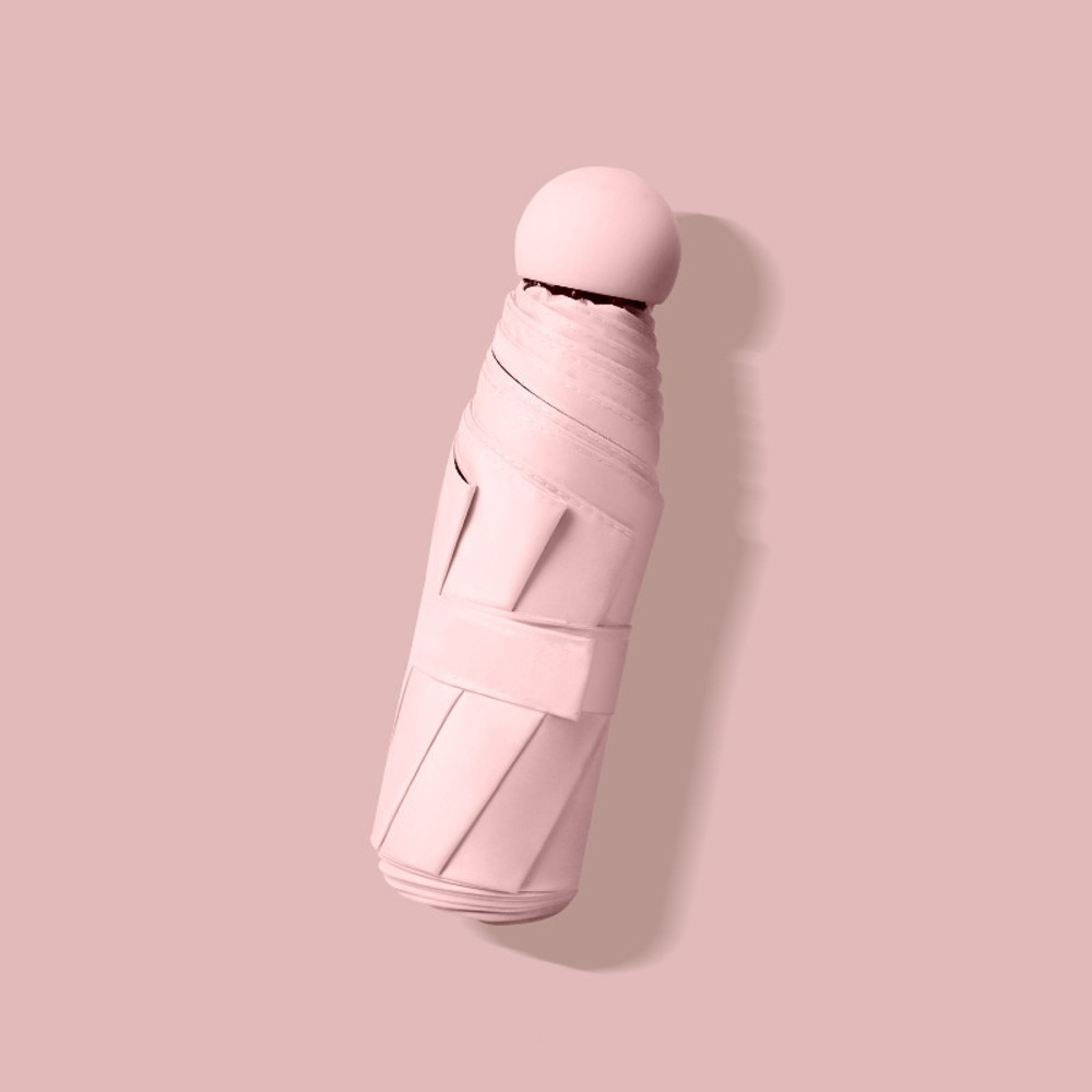 Portable Mini Umbrella Rainproof Sun Protection DualUse WindResistant Travel Umbrella For Men Wom 6