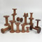 Brown Big Wood Empty Spools Bobbin, 20/50 Pcs Bulk Supply for Sewing, Ribbons, Twine, Thread & DIY Craft