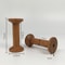 Brown Big Wood Empty Spools Bobbin, 20/50 Pcs Bulk Supply for Sewing, Ribbons, Twine, Thread & DIY Craft