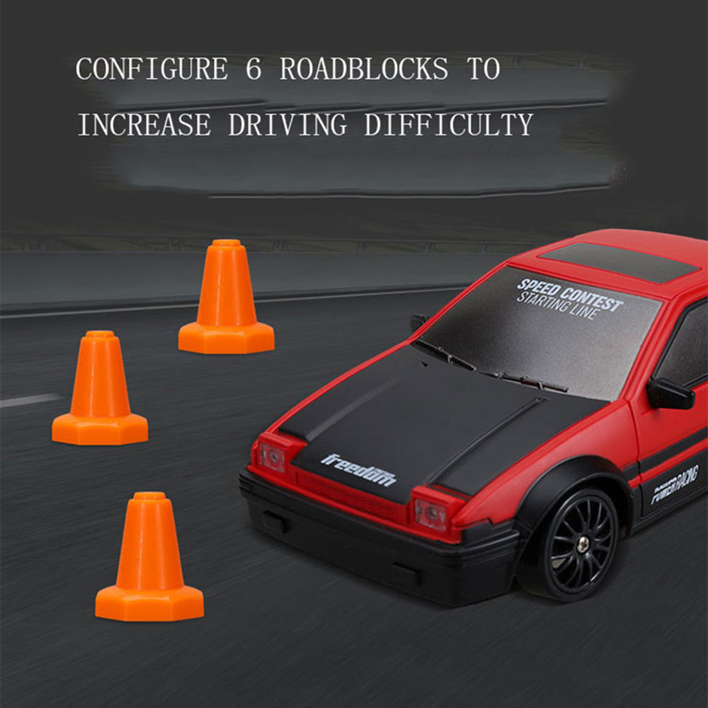 4WD Drift Car Remote Control Racing Car Toy For Kids Adults High Speed Drift Vehicle With LED Light 2
