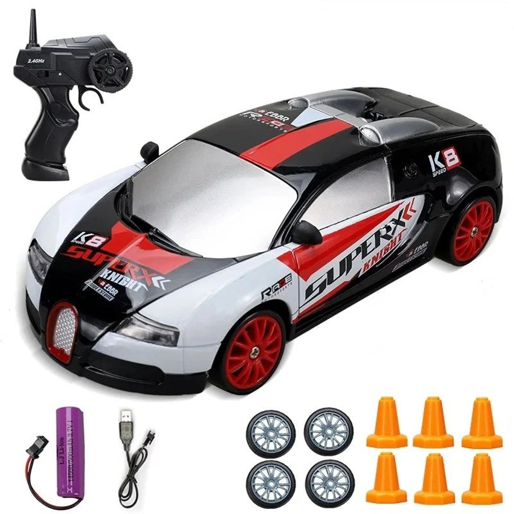 4WD Drift Car Remote Control Racing Car Toy For Kids Adults High Speed Drift Vehicle With LED Light 15