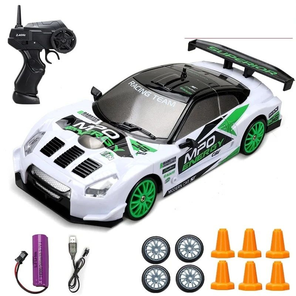 4WD Drift Car Remote Control Racing Car Toy For Kids Adults High Speed Drift Vehicle With LED Light 16