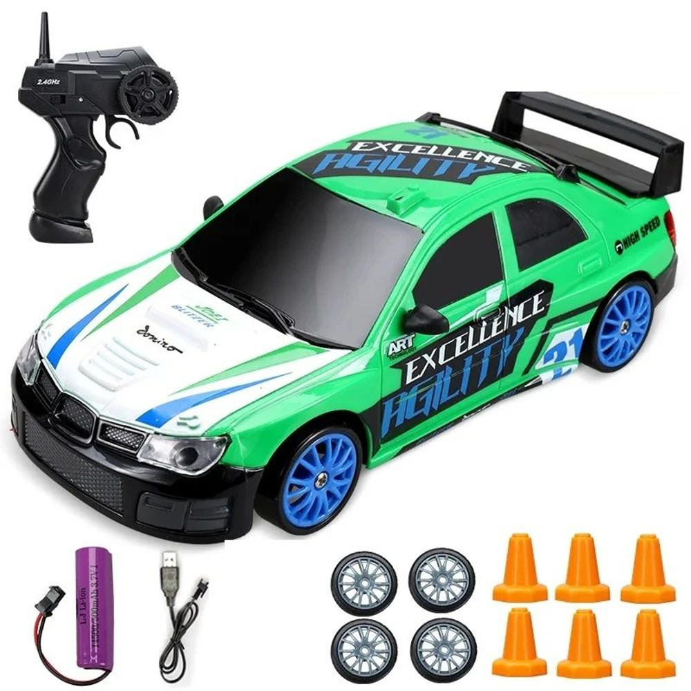 4WD Drift Car Remote Control Racing Car Toy For Kids Adults High Speed Drift Vehicle With LED Light 17