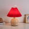 Nordic Ins Wind Internet Red Desk Lamp for Girls, High-End Pleated Bedroom Bedhead Lamp with Warm Night Light