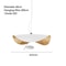 Modern Minimalist Flying Shuttle Hat LED Chandelier, Artistic Pendant Lamp for Living Room, Restaurant, Bedroom Decor