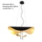 Modern Minimalist Flying Shuttle Hat LED Chandelier, Artistic Pendant Lamp for Living Room, Restaurant, Bedroom Decor