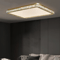 Modern Lustre Crystal Ceiling Lamp, Dimmable LED Chandelier for Bedroom, Living Room, Dining Table Lighting Fixture