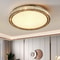 Modern Lustre Crystal Ceiling Lamp, Dimmable LED Chandelier for Bedroom, Living Room, Dining Table Lighting Fixture