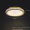 Modern Lustre Crystal Ceiling Lamp, Dimmable LED Chandelier for Bedroom, Living Room, Dining Table Lighting Fixture