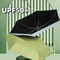 UPF50+ Mini Sun Umbrella, Small Pocket Rain, Travel Umbrella with Vinyl Folding Design for Ultimate UV Protection Sun