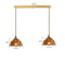 IWHD Japanese Style Vintage Pendant Lamp Slag Glass Polished Copper LED Hanglamp For Bedroom Bar C 6