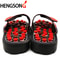 Unisex Acupoint Massage Slippers Sandals for Men, Women Chinese Acupressure Therapy Medical Rotating Foot Massager Shoes