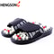Unisex Acupoint Massage Slippers Sandals for Men, Women Chinese Acupressure Therapy Medical Rotating Foot Massager Shoes