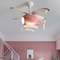 42 inch Modern Ceiling Fan with Light, 3-Color Temperature LED and Remote Control for Childrens Bedroom, Dining Room