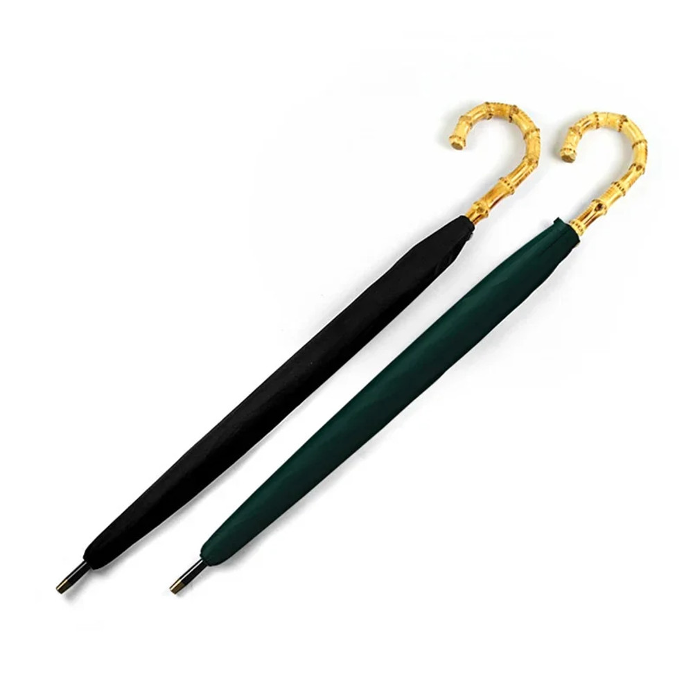 OLYCAT Large Windproof Golf Umbrella - 122cm Luxury Designer Rain Umbrella for Men with Bamboo-Inspired Cantilever Desig