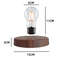 Floating Glass LED Bulb Magnetic Levitation Lamp Modern Home Office Desk Decoration Unique Birthday 5