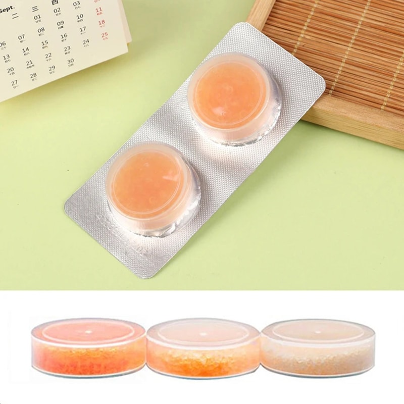 100pcs Portable Hearing Aid Drying Capsules, Desiccant Dehumidifier Pallets for BTE Aids, IEMs Essential Ear Care Ac