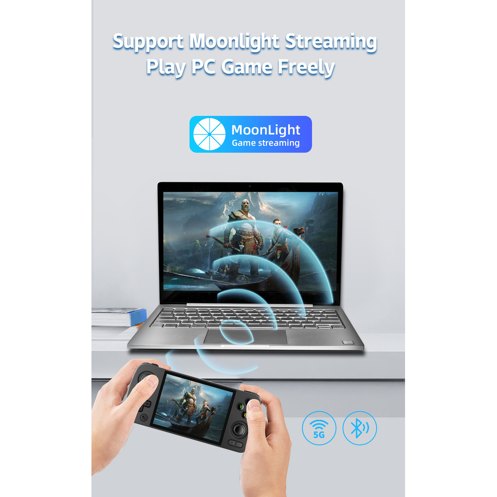 ANBERNIC RG405M Metal Shell Handheld Game Console Touch Screen Android 12 System T618 Chip 3000 Pre 3