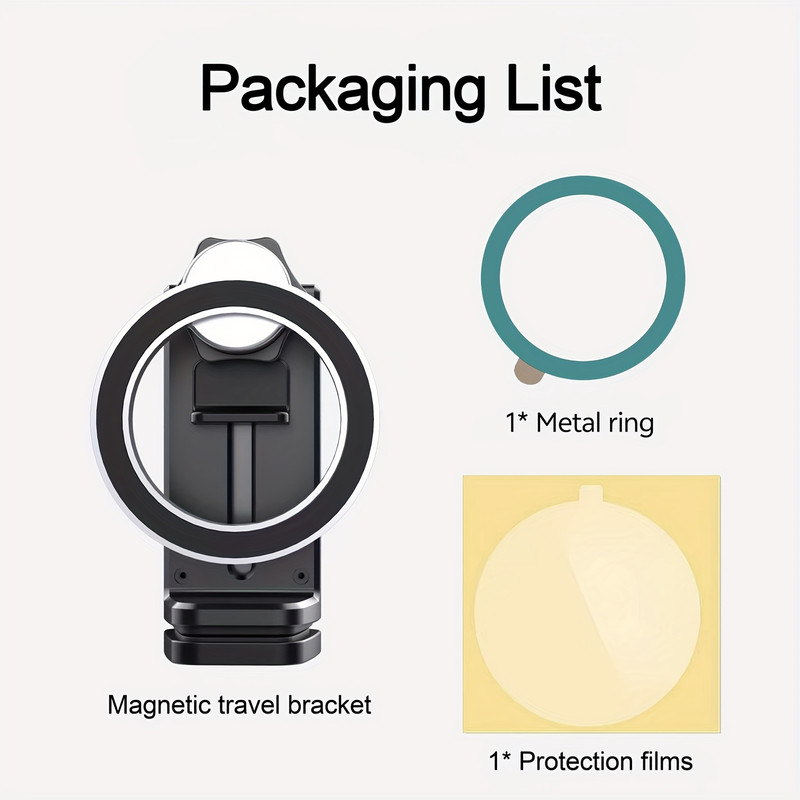 Universal Magnetic Cell Phone Holder for Airplane Travel, Desktop Use, Essential Tray Table Companion