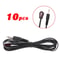 10Pcs CHF03 IR Infrared Remote Emission Cable, 5ft IR Emitter Extender Cord for Repeater Kits, High Sensitivity, Strong