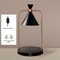 Electric Candle Warmer Lamp, Dimmable Top-Down Wax Melter Burner for Safe, Desk, Table Lamp for Home, Spa