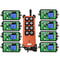 3000m Range Wireless Remote Control Switch Kit with 433MHz RF Transmitter, Receiver for LED Lights, Motor Relay Output