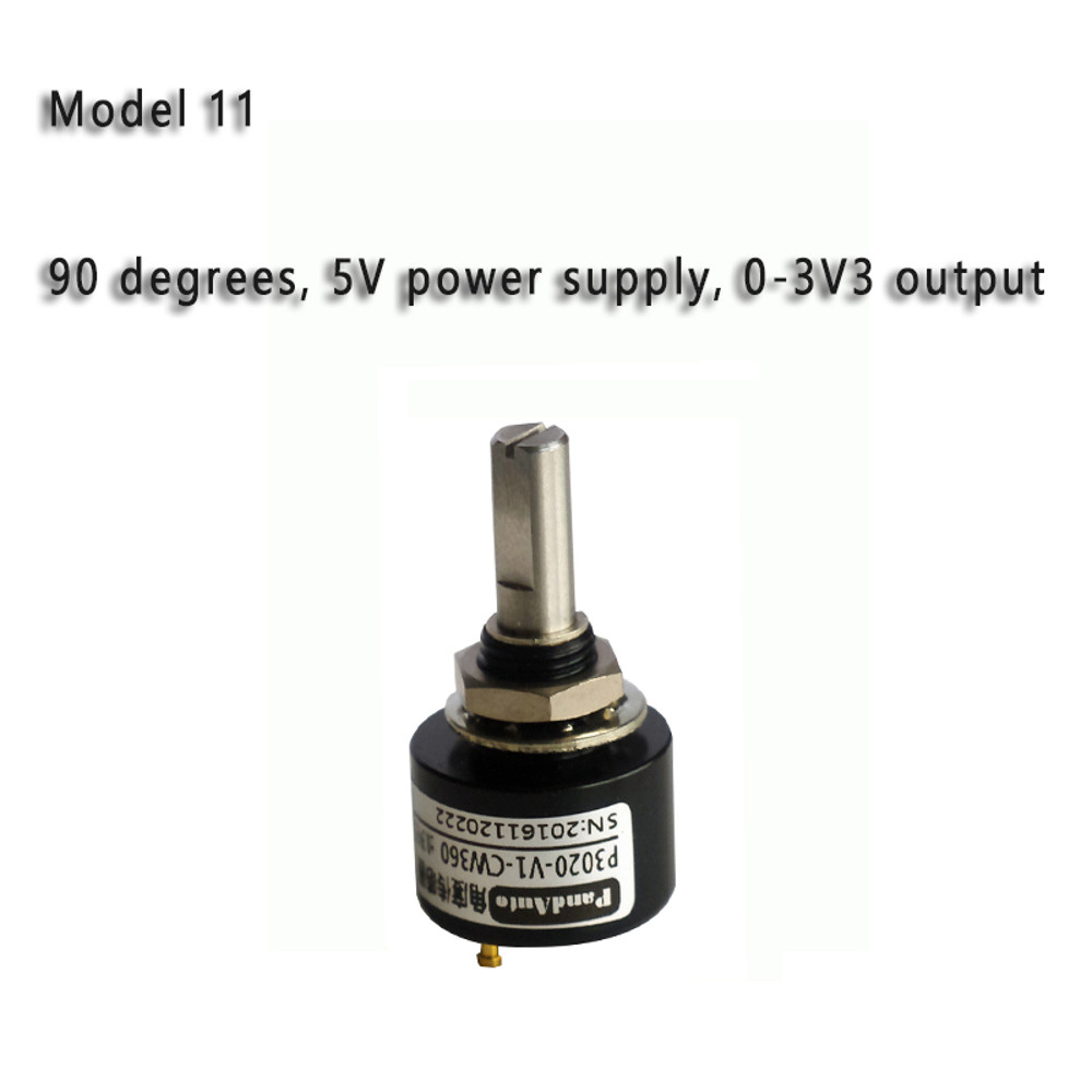 Non-Contact Angle Sensor, 0-360° No Dead Angle Displacement Sensor Digital Potentiometer Replacement