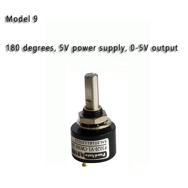 Non-Contact Angle Sensor, 0-360° No Dead Angle Displacement Sensor Digital Potentiometer Replacement