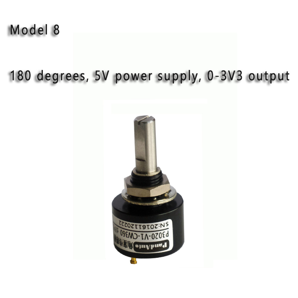 Non-Contact Angle Sensor, 0-360° No Dead Angle Displacement Sensor Digital Potentiometer Replacement