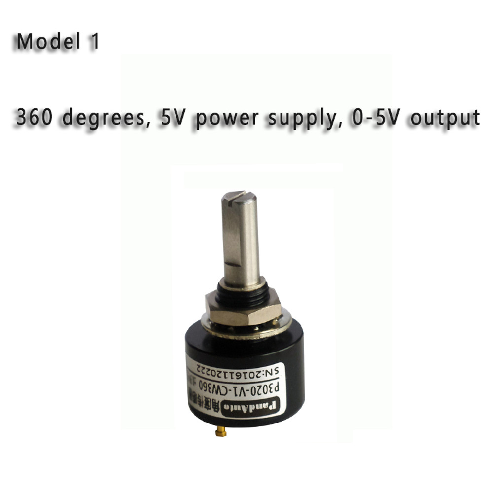 Non-Contact Angle Sensor, 0-360° No Dead Angle Displacement Sensor Digital Potentiometer Replacement