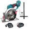 150mm Brushless Cordless Circular Saw, 6 Inch Handheld Electric Saw with Adjustable Angle for Wood, Stone, Metal, Fits