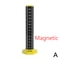 Upgraded Dual-Use Contour Ruler, Light Steel Leveling Artifact with Magnetic Base for Ceiling, Tile, and Wall Leveling