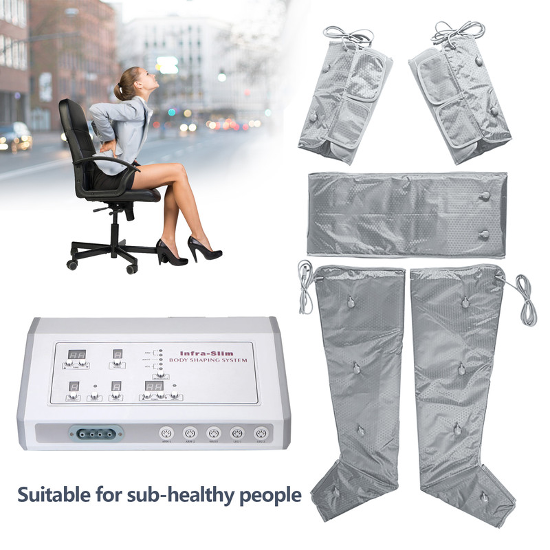 Far-infrared Ray Heating, Air Pressure Slimming Suit, Pressotherapy Body Contouring Machine for Weight Loss & Detox