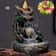 1pc Mountains River Waterfall Reflux Incense Burner Fountain, Backflow Aroma Smoke Censer Holder Home Crafts