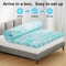 JHK 23 Inch Gel Memory Foam Mattress Topper Full Size Cooling Breathable Bed Topper For Soft Suppor 3